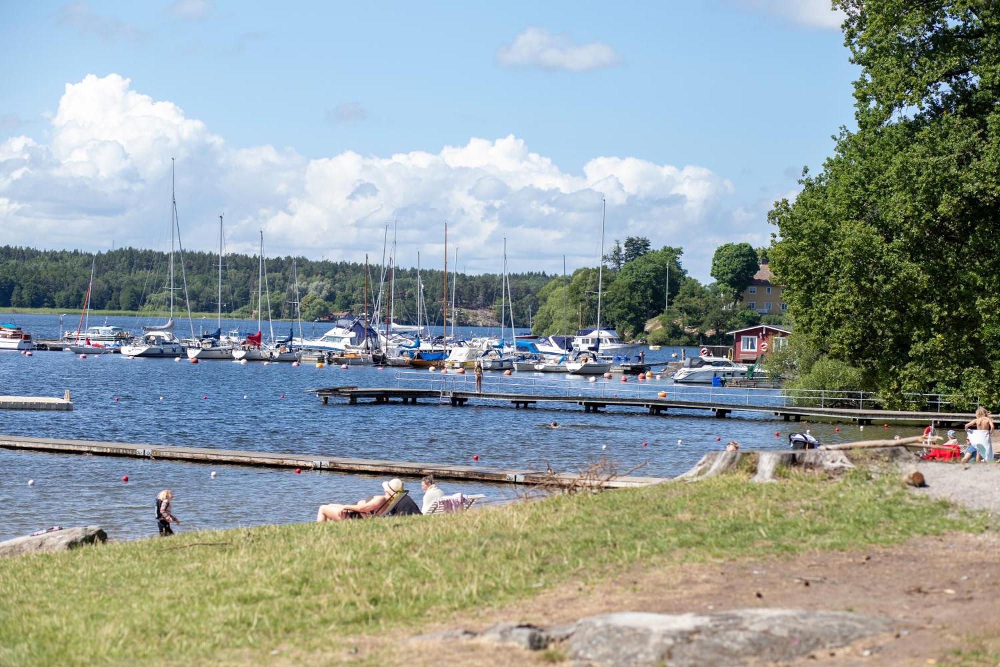 Stockholm Aengby Camping Exterior photo