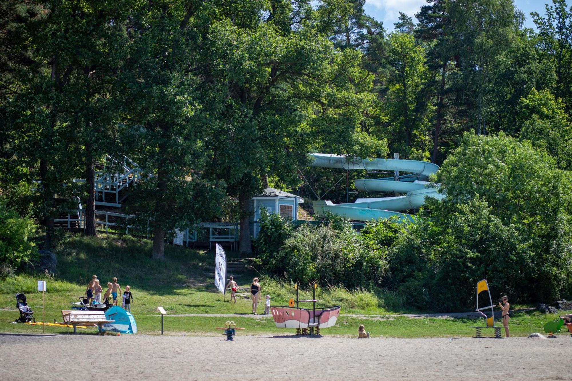 Stockholm Aengby Camping Exterior photo