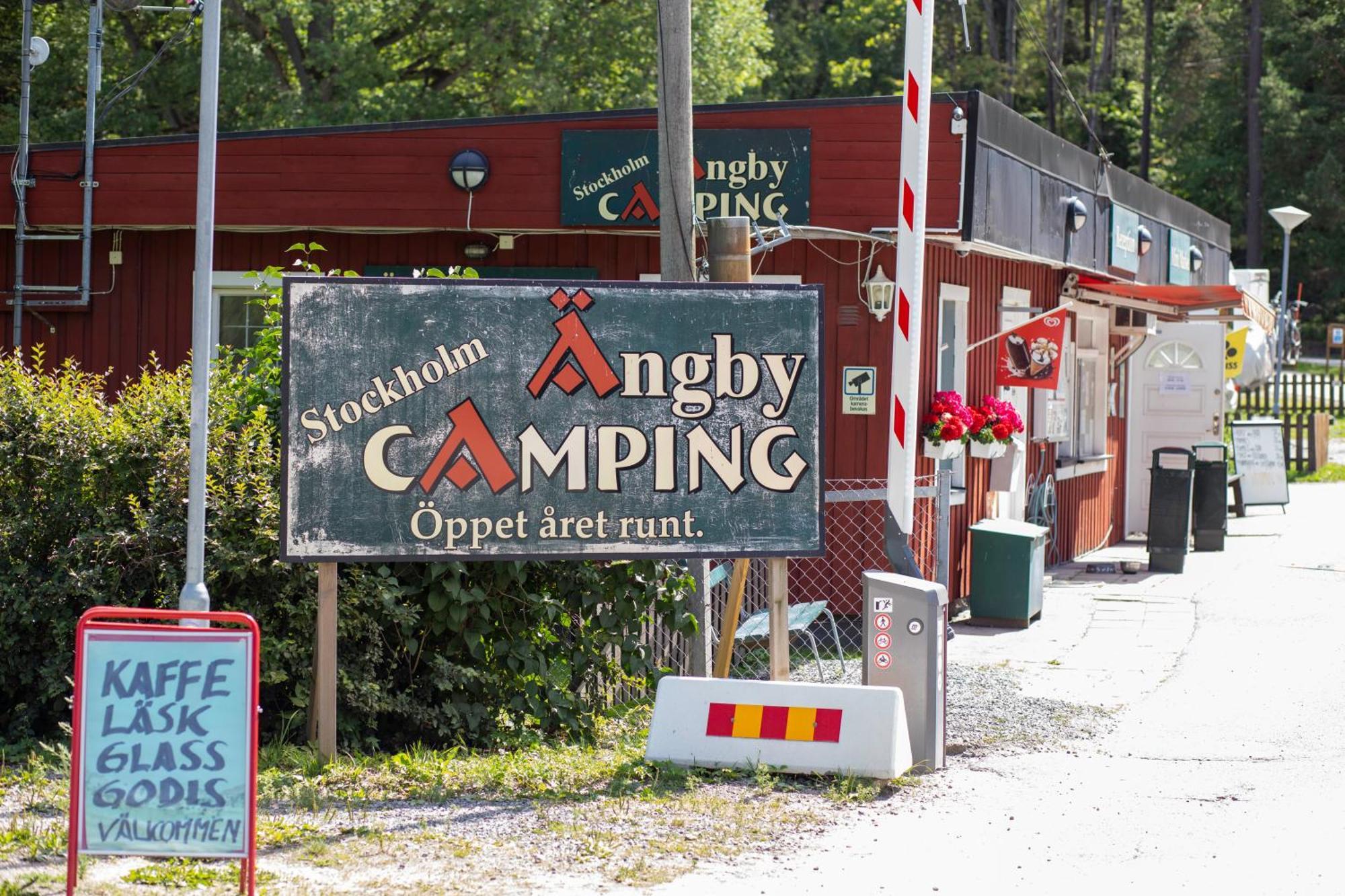 Stockholm Aengby Camping Exterior photo